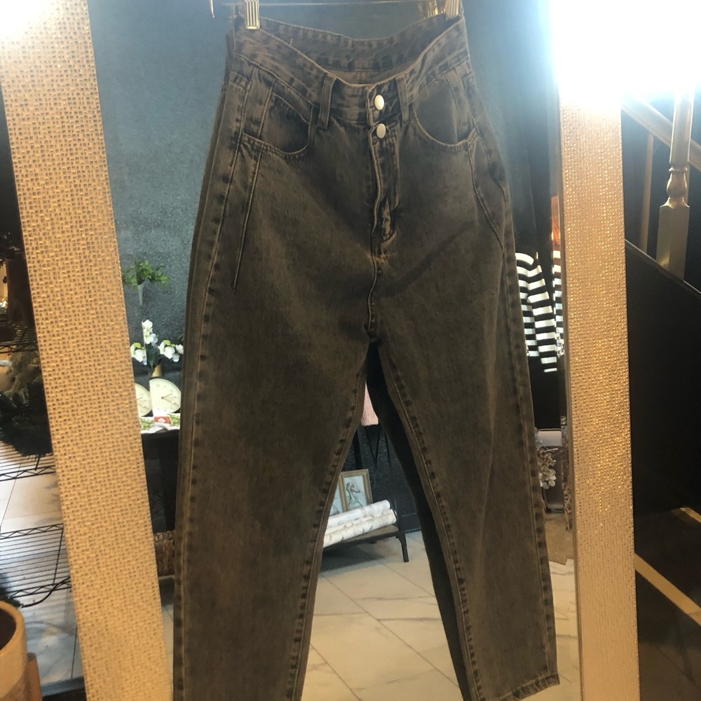High-Waisted denim  Jeans
